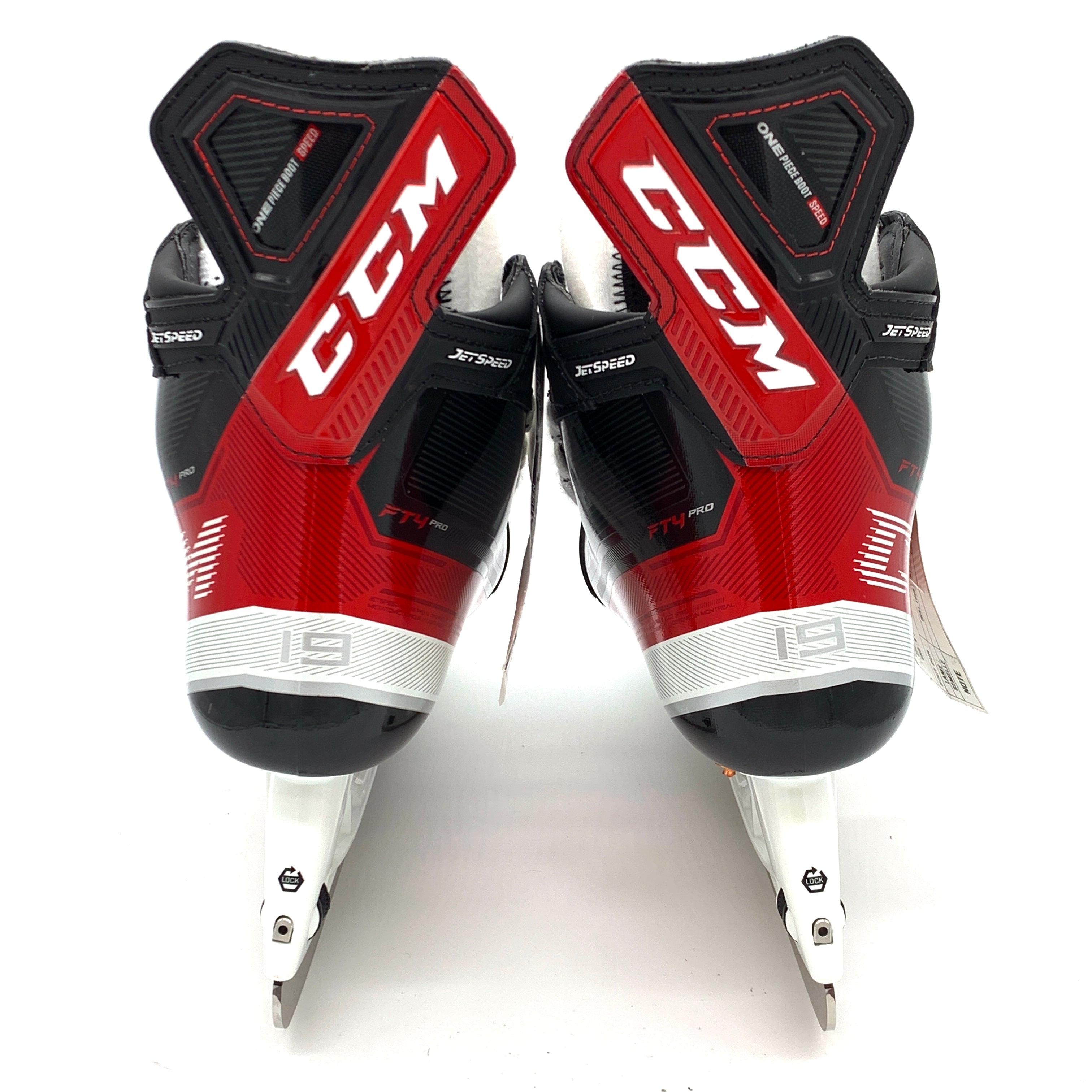 CCM Jetspeed FT4 Pro - Patins de hockey Pro Stock - Taille 9.5D